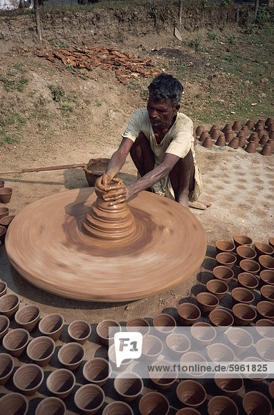 Potter  Assam  Indien  Asien