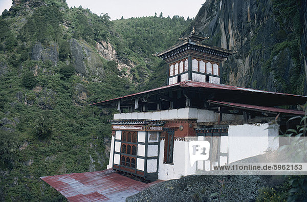 Tiger Nest (Taksang Dzong)  Paro  Bhutan  Asien