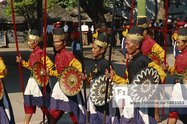 Guard of the Sultan  Java  Indonesia  Southeast Asia  Asia