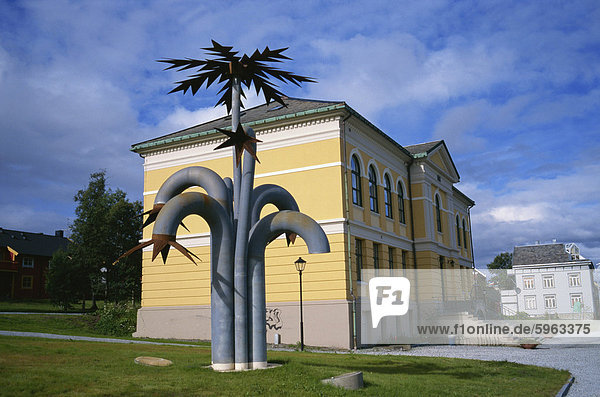 Skulptur  Kunstmuseum  Tromsø  Norwegen  Skandinavien  Europa