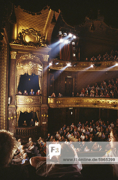 Das Publikum in die Theatre Royal Haymarket  London  England  Vereinigtes Königreich  Europa