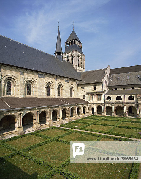 Kloster St. Marien in der Abteikirche in Fontevrault  Pays De La Loire  Frankreich  Europa