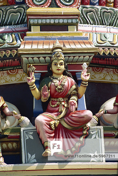 Detail  Hindu Temple  Colombo  Sri Lanka  Asia
