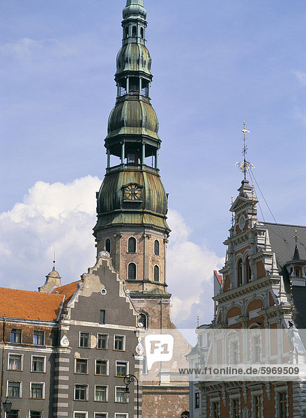 Europa Riga Hauptstadt UNESCO-Welterbe Lettland