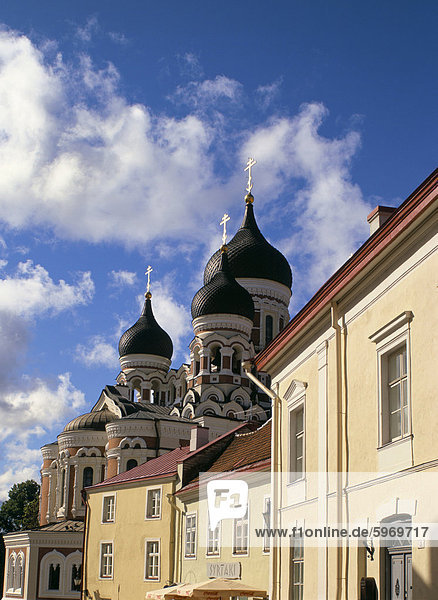The Alexander Nevsky Cathedral  Tallinn  Estonia  Baltic States  Europe