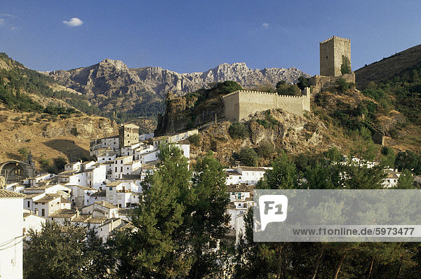 Dorf von La Cazorla  Jaen  Andalusien  Spanien  Europa