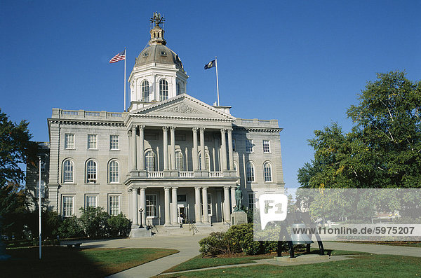New Hampshire State Capitol Concord New Hampshire New England Vereinigte Staaten (USA) Nordamerika