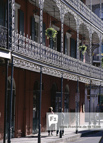 French Quarter  New Orleans  Louisiana  United States of America (USA)  North America