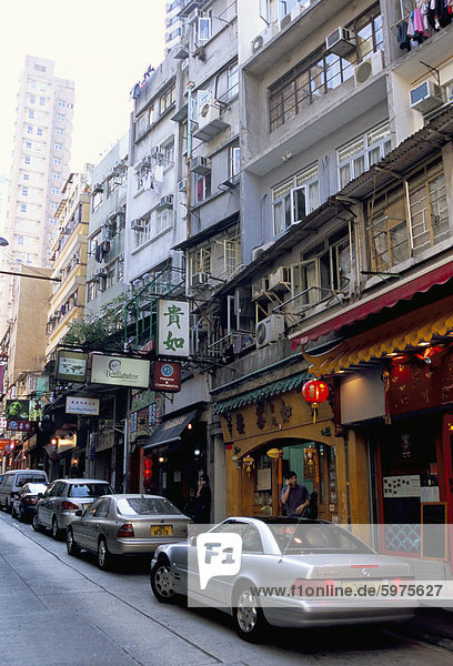 Restaurant Bezirk  Soho  Mid-Levels  Hong Kong Island  Hongkong  China  Asien