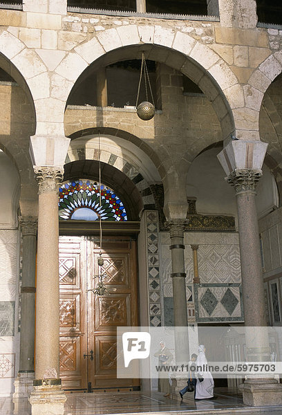 Umayyaden (Omayyad) Moschee  UNESCO-Weltkulturerbe  Damaskus  Syrien  Naher Osten