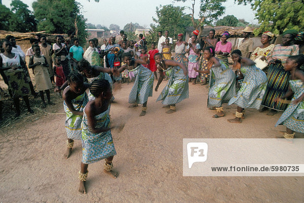 Natintigou Dorf  Benin (Dahmoney)  Afrika