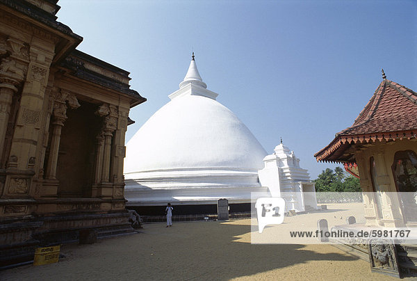 Buddhistische Stupa  Kelaniya Tempel  Sri Lanka  Asien