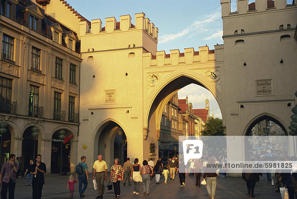 Karl's Gate (Tor)  Munich  Bavaria  Germany  Europe