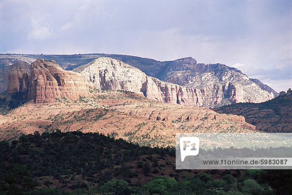 Rote Felsen  Sedona  Arizona  Vereinigte Staaten von Amerika  Nordamerika