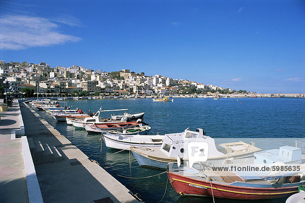Fischerboote  Siteia  Kreta  Griechenland  Europa