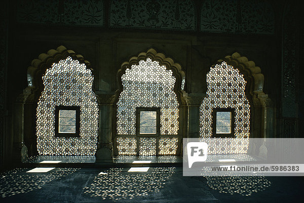 Amber Palace  nahe Jaipur  Rajasthan Indien  Asien