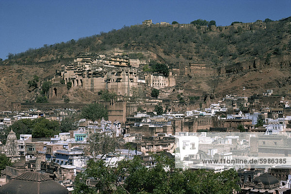Bundi Fort  Rajasthan  Indien  Asien