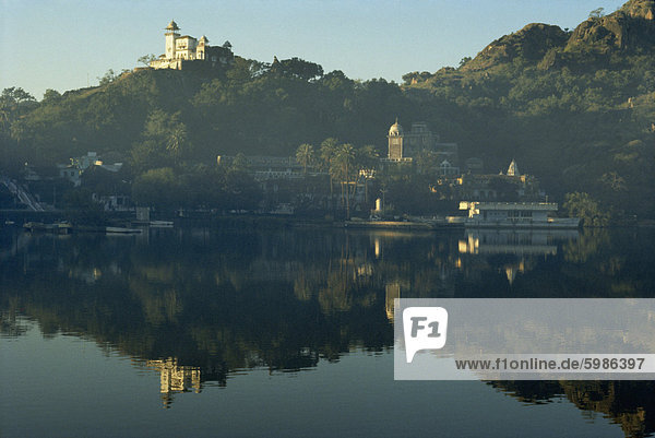 Lake Nakk,  Mount Abu,  Rajasthan Indien,  Asien