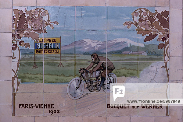 Paris-Vienne 1902  Bucquet Sur Werner  Michelin Building  London  England  Vereinigtes Königreich  Europa