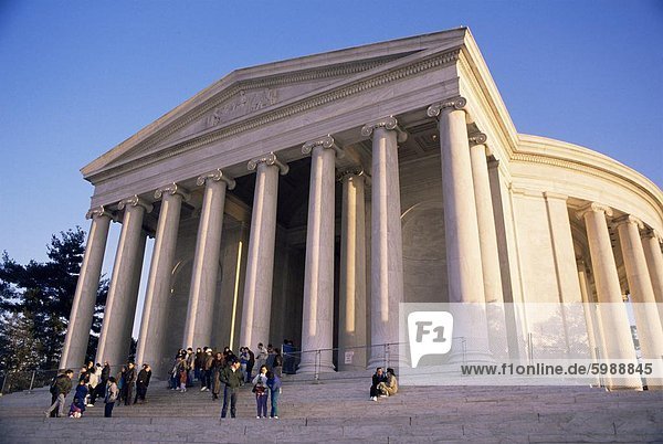Jefferson Memorial  Washington D.C.  Vereinigte Staaten von Amerika  Nordamerika