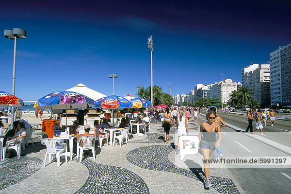 Copacabana  Rio De Janeiro  Brasilien  Südamerika