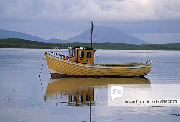 Clew Bay Halbinsel  Wesport Bereich  County Mayo  Connacht  Eire (Irland)  Europa