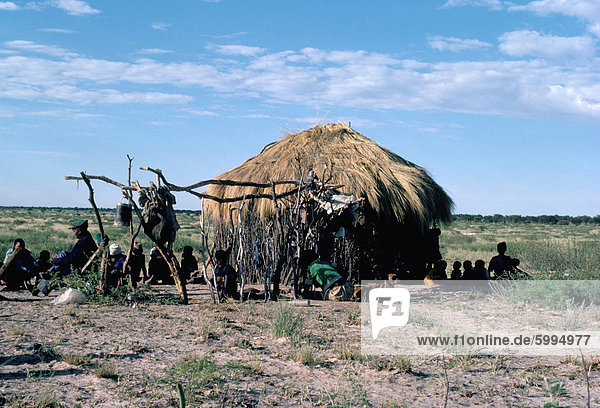 Buschmänner  Kalahari  Botswana  Afrika