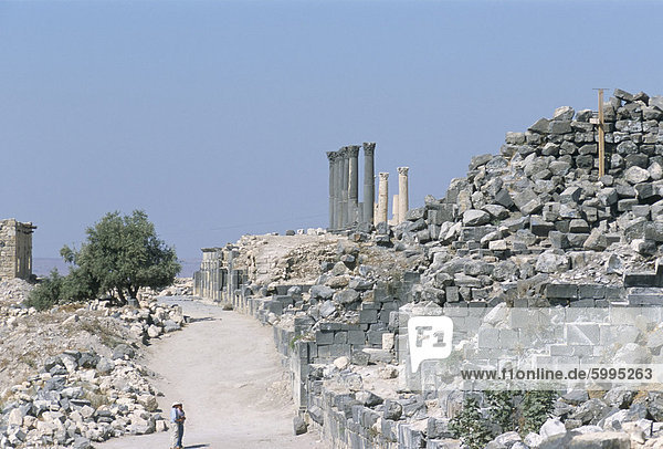 Archaeological site  um Qais (um Qays) (Gadara)  Jordanien  Naher Osten