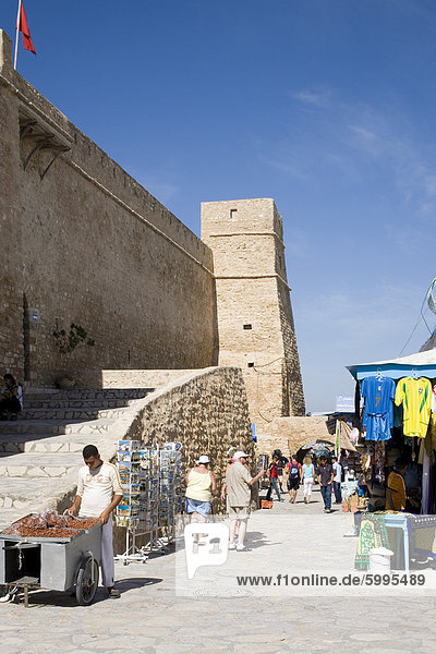 Medina Wand  Hammamet  Tunesien  Nordafrika  Afrika