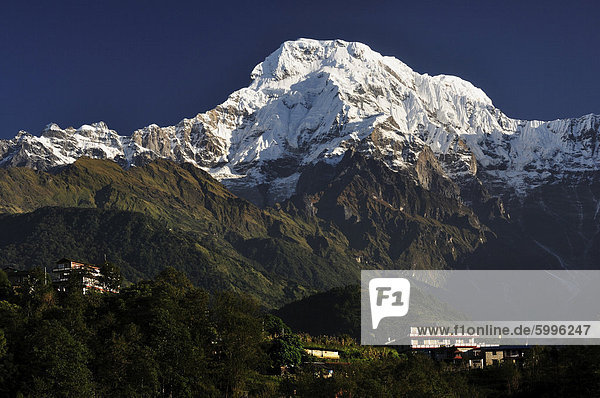 Gandaki Annapurna Conservation Area westliche Region Nepal Asien