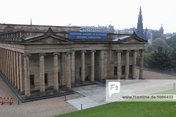 Nationale Galerie von Schottland  Mound  Edinburgh  Schottland  Vereinigtes Königreich  Europa