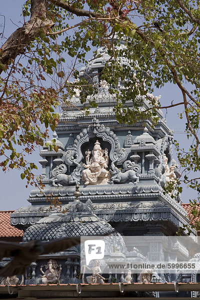 Lord Ganesha-Tempel in der Nähe von Udupi  Karnataka  Indien  Asien