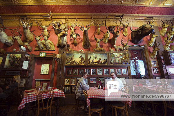 The Buckhorn Exchange restaurant  established in 1893  Denver  Colorado United States of America  North America