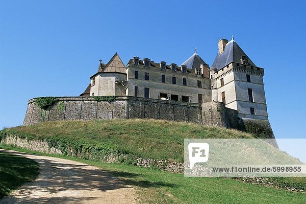 Schloß von Biron  südwestlich von Bergerac  Lot-et-Garonne  Aquitaine  Frankreich  Europa