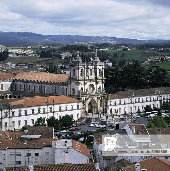 Zisterzienser-Abtei  Kirche und Kloster  aus dem 12. bis 19. Jahrhunderte  Alcobaca  UNESCO World Heritage Site  Estremadura  Portugal  Europa