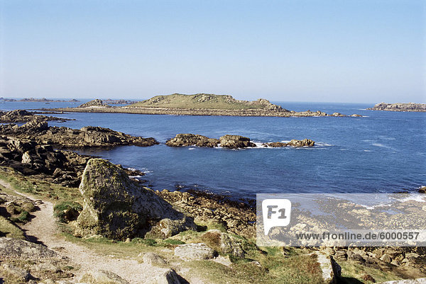 Bryher Insel der Scilly-Inseln Großbritannien Europa