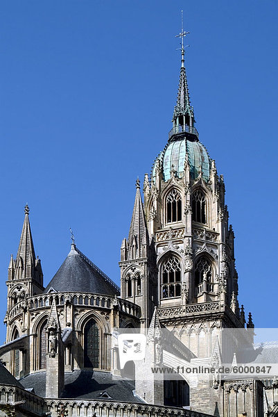 Bayeux Kathedrale von Bayeux  Calvados  Normandie  Frankreich  Europa
