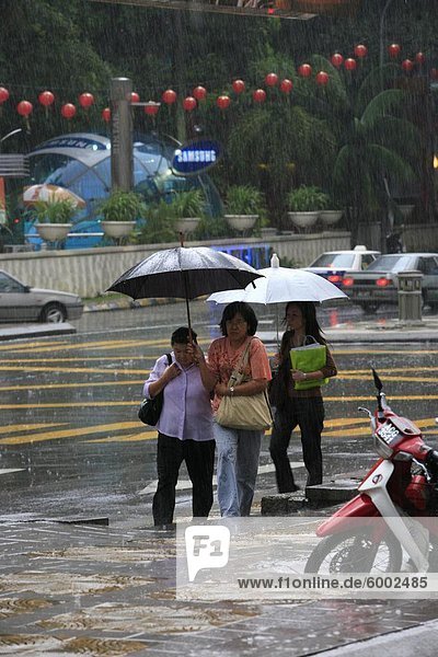 Monsun Regen  Kuala Lumpur  Malaysia  südöstlich Asi  Asien