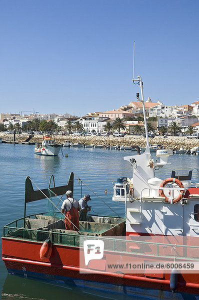 Fischerboote  Lagos  Algarve  Portugal  Europa