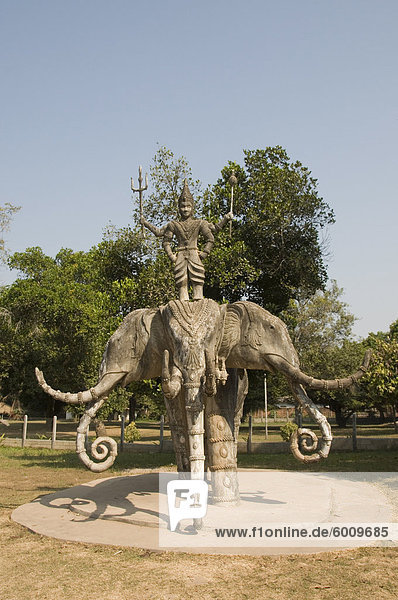 Buddha Park  Xieng Khuan  Vientiane  Laos  Indochina  Südostasien  Asien