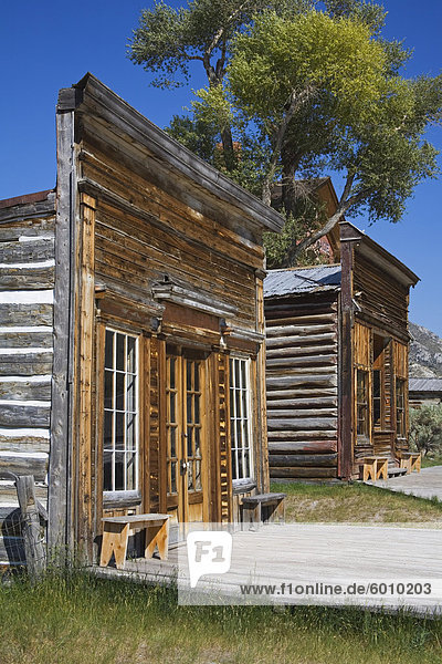 Bannack State Park Ghost Town  Dillon  Montana  United States of America  North America
