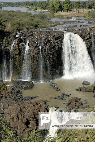 Tisissat-Wasserfälle  Äthiopien  Afrika