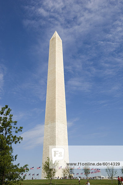 Washington Mounument  Washington D.C. (District Of Columbia)  Vereinigte Staaten von Amerika  Nordamerika