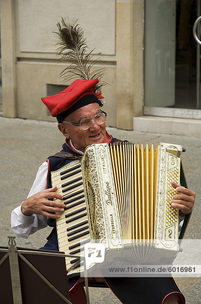 Musiker in der Nähe Hauptmarkt  Krakow (Krakau)  Polen  Europa