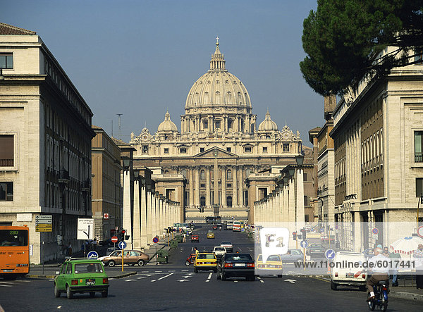 St. Peter Basilika  Vatikan  Rom  Latium  Italien  Europa
