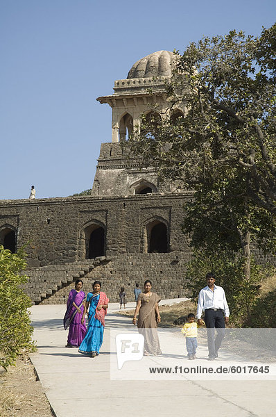 Rupmati Pavillon  Mandu  Madhya Pradesh Zustand  Indien  Asien