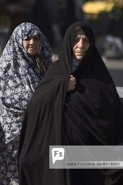 Frauen in Tracht  Damaskus  Syrien  Naher Osten