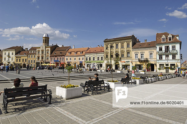 Piata Sfatului (Rat-Platz)  Brasov  Rumänien  Europa