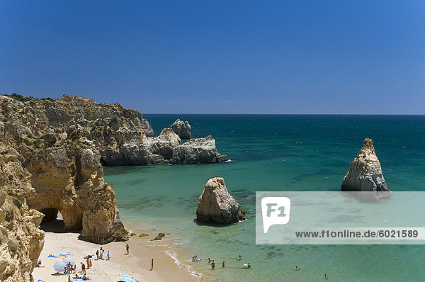Praia dos tres Irmaos  Alvor  Algarve  Portugal  Europe