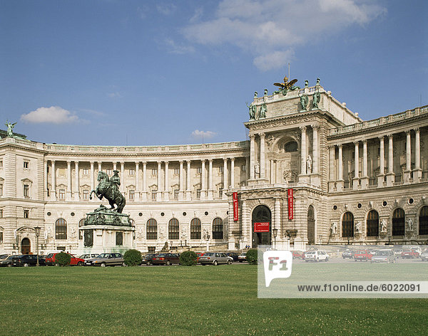 Wien Hauptstadt Europa Österreich Heldenplatz